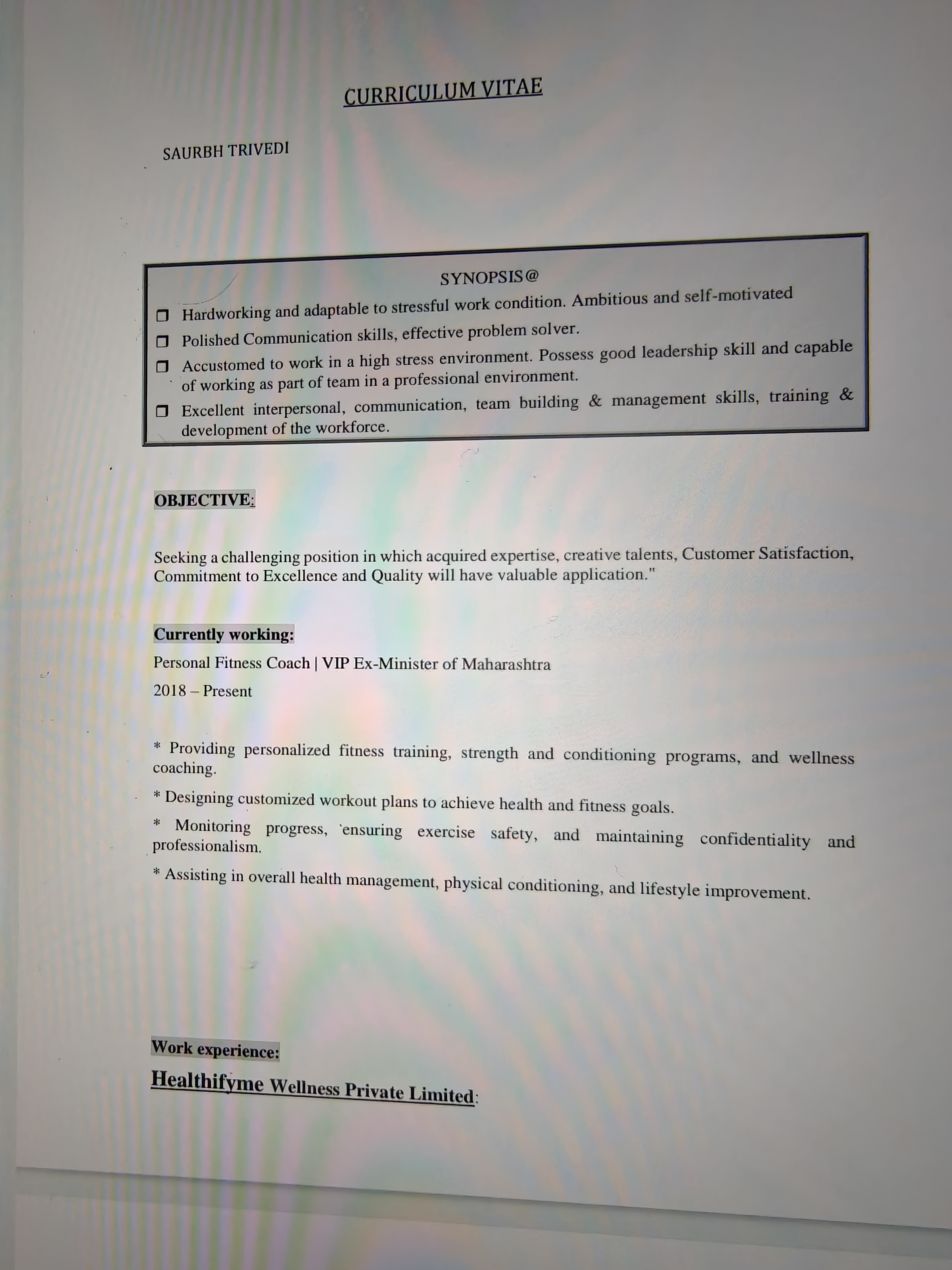 User Profile
